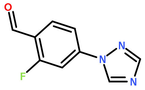 2-氟-4-[1,2,4]-1-噻唑苯甲醛