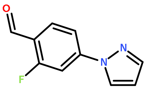 2-氟-4-吡唑-1-苯甲醛