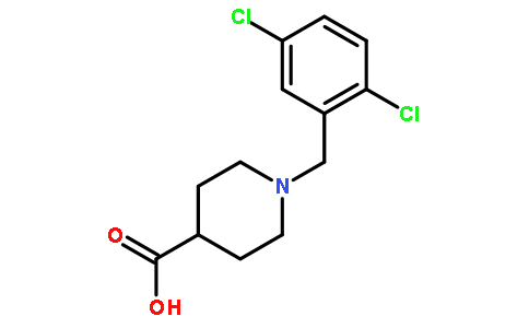 1-(2,5-二氯苄基)哌啶-4-羧酸