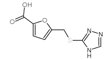 5-(1H-1,2,4-triazol-5-ylsulfanylmethyl)furan-2-carboxylic acid