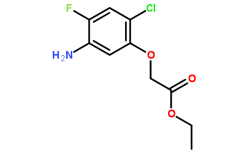 Ethyl 2-(5-amino-2-chloro-4-fluorophenoxy)acetate