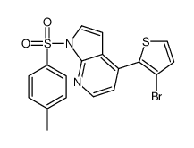 4-(3-溴-噻吩-2-基)-1-(甲苯-4-磺酰基)-1H-吲哚
