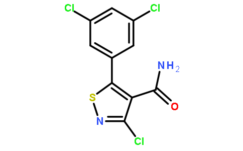 3-Chloro-5-(3,5-dichlorophenyl)-1,2-thiazole-4-carboxamide
