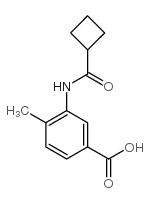 3-[(环丁基羰基)氨基]-4-甲基苯甲酸