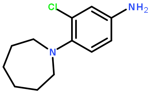 4-(1-氮杂环庚烷yl)-3-氯苯胺