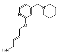 4-[4-(piperidin-1-ylmethyl)pyridin-2-yl]oxybut-2-en-1-amine
