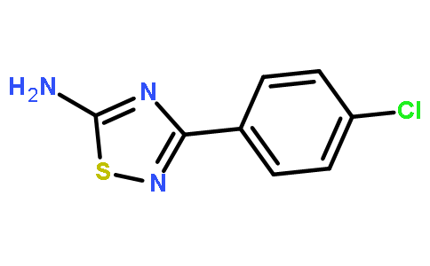 5-氨基-3-(4-氯苯基)-1,2,4-噻二唑