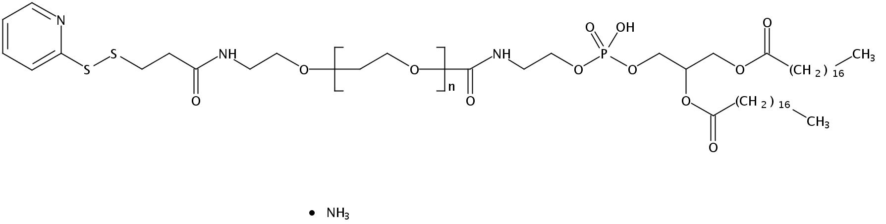 1,2-distearoyl-sn-glycero-3-phosphoethanolamine-N-[PDP(polyethylene glycol)-2000] (ammonium salt)