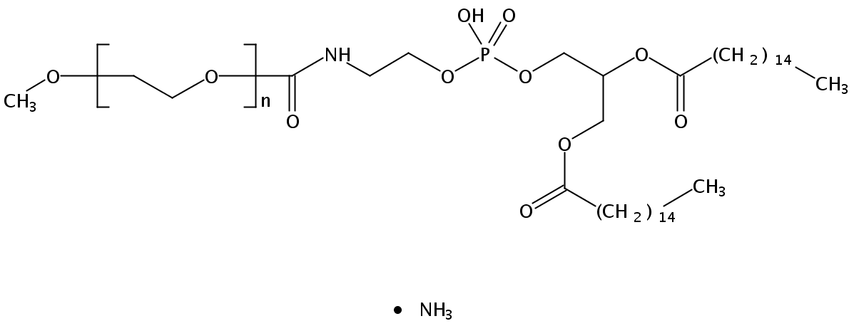 ALPHA-[(9R)-6-羟基-6-氧代-1,12-二氧代-9-[(1-氧代十六烷基)氧基]-5,7,11-三氧杂-2-氮杂-6-磷杂二十七烷-1-基]-OMEGA-甲氧基聚氧乙烯铵盐