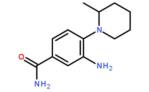 3 - 氨基-4 - （2 - 甲基-1 - 哌啶基）苯甲酰胺