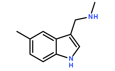 甲基-(5-甲基-1H-吲哚-3-甲基)-胺