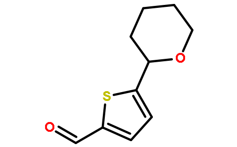 5-(tetrahydro-2H-pyran-2-yl)thiophene-2-carbaldehyde(SALTDATA: FREE)