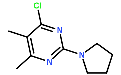 4-CHLORO-5,6-DIMETHYL-2-PYRROLIDIN-1-YLPYRIMIDINE