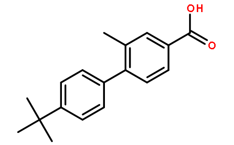 4-(叔丁基)-2-甲基-[1,1-联苯]-4-羧酸