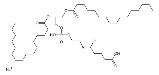 1,2-dipalmitoyl-sn-glycero-3-phosphoethanolamine-N-(glutaryl) (sodium salt)