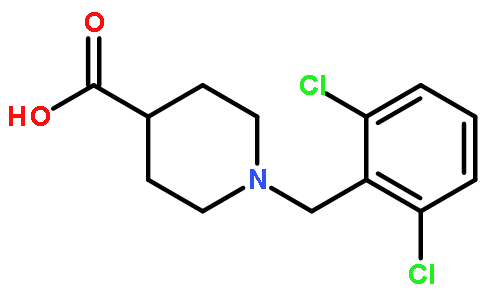 1-(2,6-二氯苄基)哌啶-4-羧酸