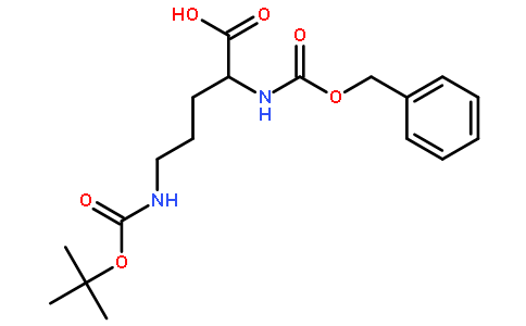 (2S)-5-[(2-methylpropan-2-yl)oxycarbonylamino]-2-(phenylmethoxycarbonylamino)pentanoic acid