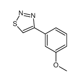 4-(3-甲氧基苯基)-1,2,3-噻二唑