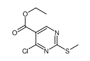 Ethyl 4-chloro-2-(methylsulfanyl)-5-pyrimidinecarboxylate