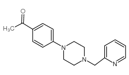 1-(4-(4-((吡啶-2-基)甲基)哌嗪-1-基)苯甲酮