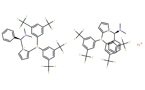(1S，1’S)-1，1’-Bis[bis[3，5-bis(trifluoromethyl)phenyl]phosphino]-2，2’-bis[(S)-(dimethylamino)phenylmethyl]ferrocene
