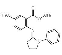 methyl 5-methyl-2-[(1-phenylpyrrolidin-2-ylidene)amino]benzoate