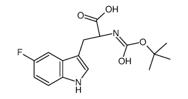 (R)-2-(叔丁氧基羰基)-3-(5-氟-1H-吲哚-3-基)丙酸