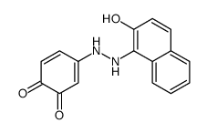 4-[2-(2-hydroxynaphthalen-1-yl)hydrazinyl]cyclohexa-3,5-diene-1,2-dione