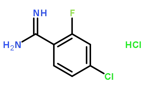 4-chloro-2-fluorobenzenecarboximidamide