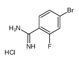 4-bromo-2-fluorobenzenecarboximidamide,hydrochloride