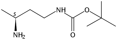 N-[(3S)-3-氨基丁基]-氨基甲酸 1,1-二甲基乙酯