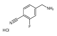 4-(aminomethyl)-2-fluorobenzonitrile,hydrochloride