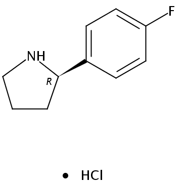 (R)-2-(4-Fluorophenyl)pyrrolidine hydrochloride