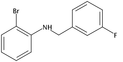 2-溴-N-(3-氟芐基)苯胺