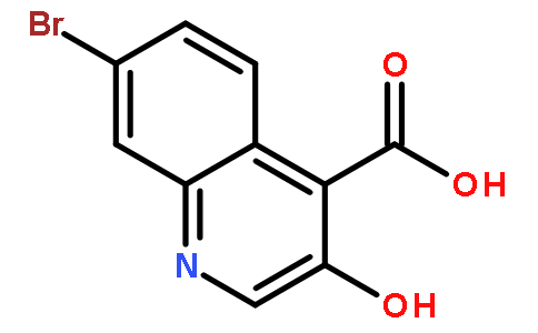 7-溴-3-羟基喹啉-4-羧酸