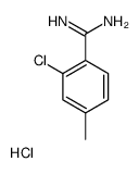 2-chloro-4-methylbenzenecarboximidamide,hydrochloride