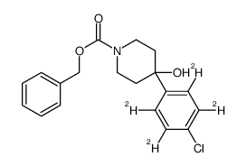 N-Benzyloxycarbonyl-4-(4-chlorophenyl-d4)-4-piperidinol