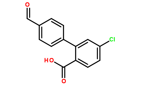 5-氯-4-甲酰基-[1,1-联苯]-2-羧酸