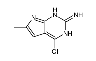 4-chloro-6-methyl-7H-pyrrolo[2,3-d]pyrimidin-2-amine