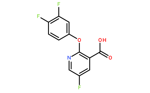 2-(3,4-二氟苯氧基)-5-氟烟酸