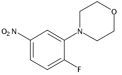 4-(2-fluoro-5-nitrophenyl)morpholine