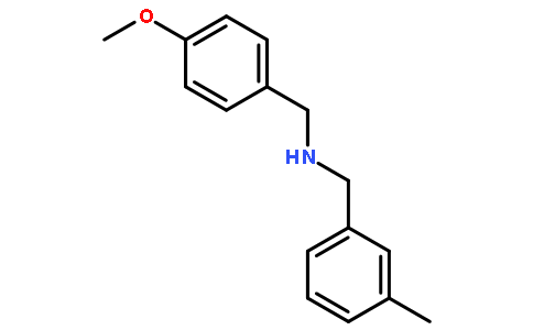 N-(4-甲氧基苄基)-1-(3-甲基苯基)甲胺