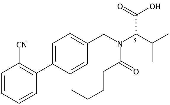 (2S)-2-[[4-(2-氰基苯基)苯基]甲基-戊酰基-氨基]-3-甲基-丁酸