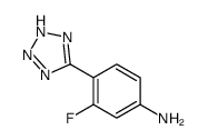 3-fluoro-4-(2H-tetrazol-5-yl)aniline