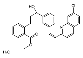 methyl 2-[(3S)-3-[3-[2-(7-chloroquinolin-2-yl)ethenyl]phenyl]-3-hydroxypropyl]benzoate,hydrate