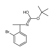 tert-butyl N-[(1S)-1-(2-bromophenyl)ethyl]carbamate