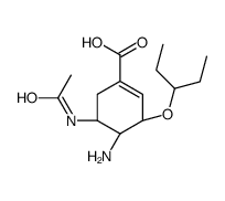 (3R,4R,5S)-5-acetamido-4-amino-3-pentan-3-yloxycyclohexene-1-carboxylic acid