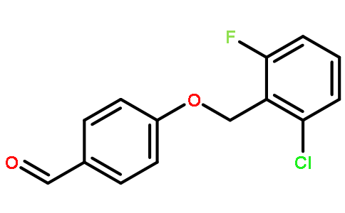 4-[(2-氯-6-氟苄基)氧基]苯甲醛