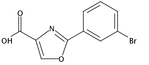2-(3-溴苯基)-4-噁唑羧酸