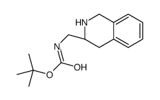 tert-butyl N-[[(3S)-1,2,3,4-tetrahydroisoquinolin-3-yl]methyl]carbamate